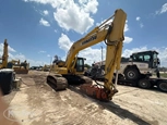 Front of used Komatsu Excavator